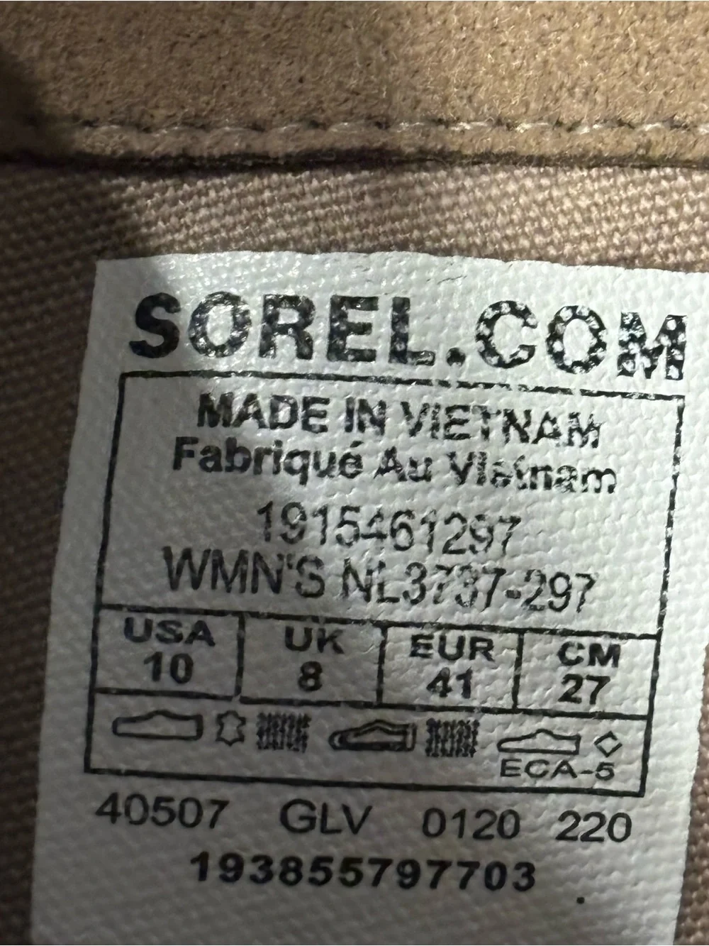 Sorel Harlow Chelsea Sz 10  Waterproof Tan Suede Womens  Boots See Description